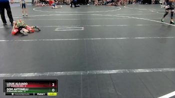 60 lbs Semis (4 Team) - Louis Alojado, Mat Warriors Red vs Dom Antonelli, Springford Rams