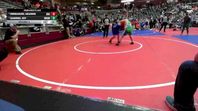 130 lbs Round 3 - Gabriel Joy, Van Buren High School Wrestling vs Emmanuel Kearns, Saints Wrestling Club