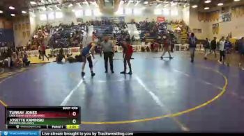 120 lbs Champ. Round 1 - Turray Jones, Lake Buena Vista (Orlando) vs Josette Kaminski, Freedom (Orlando)