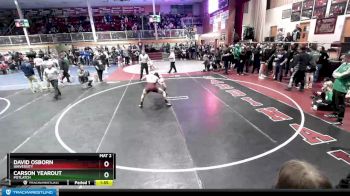 145 lbs Champ. Round 2 - David Osborn, University vs Carson Yearout, Potlatch