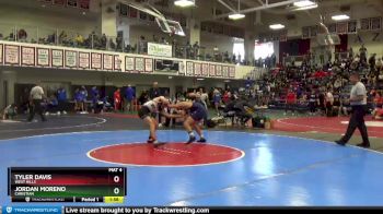 152 lbs Champ. Round 2 - Tyler Davis, West Hills vs Jordan Moreno, Christian