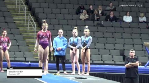 Sarah Moraw - Vault, Champion USA - 2022 Elevate the Stage Toledo presented by Promedica