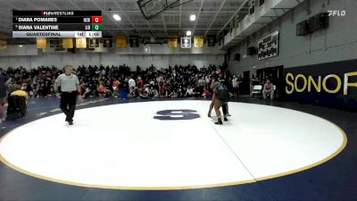 170 lbs Quarterfinal - Diara Pomares, Hemet vs Siana Valentine, Liberty (Winchester)