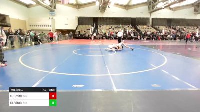 119-H2 lbs Semifinal - Carter Smith, Bangor vs Michael Vitale, N/a