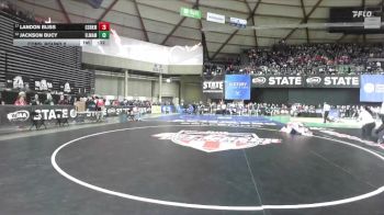 Boys 1A 144 lbs Cons. Round 2 - Jackson Bucy, Elma vs Landon Bliss, Castle Rock