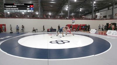 86 kg Cons. Rd Of 16 - Carson Mize, Ohio RTC/ TMWC vs Gavin Ricketts, Knights RTC