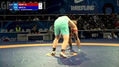 125 kg Round Of 16 - Mohit Mohit, Ind vs Blas Alejandro Ortiz Alayon, Pur
