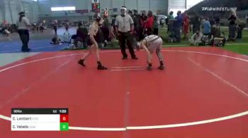 86 lbs Consi Of 4 - Chase Lambert, Steel Valley Renegades vs Cruz Velado, Legends Of Gold