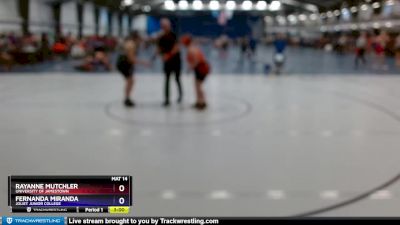 235 lbs Round 2 - Fernanda Miranda, Joliet Junior College vs Rayanne Mutchler, University Of Jamestown