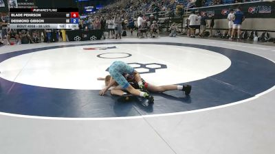 88 lbs Champ. Rd Of 32 - Blade Pehrson, Utah vs Desmond Gibson, Oklahoma