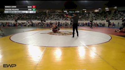 200 lbs Semifinal - Rosco Lewis, Westmoore Wresting vs Chayse Polifka, Perry