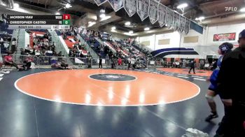 215 lbs Champ. Round 3 - Christopher Castro, Palm Desert vs Jackson Viau, Woodbridge