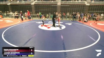 56 lbs Cons. Semi - Riggs Bohannon, Windy City Wrestlers vs Cayden Dickerson, North Big Horn Rams