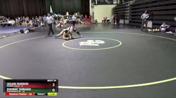 215 lbs Placement - Julian Maddox, Shades Valley vs Dominic Soriano, Gardendale Hs