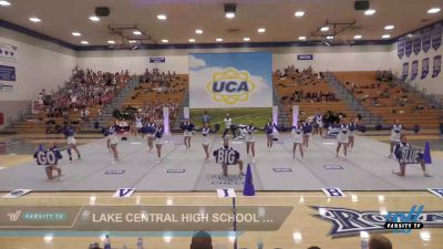 Lake Central High School - Game Day Small Varsity Coed [2022 Game Day Small Varsity Coed Day 1] 2022 UCA Hoosier Regional