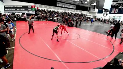 165 lbs Champ. Round 1 - Kingston Lawrence, Orange Lutheran High School vs Montgomery Willison, South Hills High School
