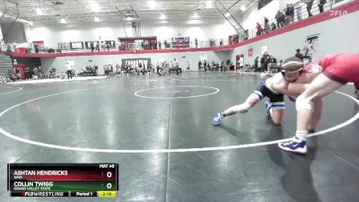 141 lbs Cons. Round 4 - Collin Twigg, Grand Valley State vs Ashtan Hendricks, King