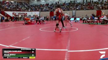 138 lbs Cons. Round 3 - Rylee Biddle, East Noble vs Brayden Burelison, Cascade