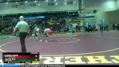 184 lbs Semifinal - Colter Bye, Upper Iowa vs Cayden White, Minot State (N.D.)