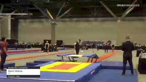 Rainin Wilkins - Double Mini Trampoline, 3TI - 2021 USA Gymnastics Championships