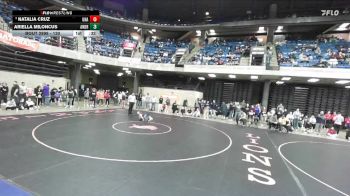 130 lbs Quarterfinal - Natalia Cruz, Unattached vs Ariella Miloncus, Unattached