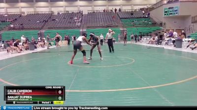 165 lbs Quarters & 1st Wb (16 Team) - Calib Cameron, Brookwood vs Sanjay Duprea, Kennesaw Mountain