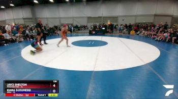 138 lbs Round 1 (8 Team) - Jayci Shelton, Missouri Fire vs Kiara Djoumessi, Iowa