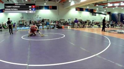 144 lbs Cons. Round 4 - Logan Futrell, Arlington vs Corey Fazekas, Grizzly Wrestling Club