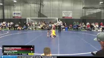 115 lbs Round 4 (6 Team) - Braylin Cosper, Tennessee Red vs Mason Christenson, Wyoming Gold