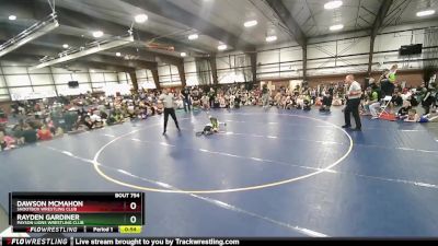 41 lbs 1st Place Match - Dawson McMahon, Shootbox Wrestling Club vs Rayden Gardiner, Payson Lions Wrestling Club