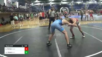 120 lbs Round Of 32 - Andrew Peltier, Rampart vs Jacob Myers, Mile High WC