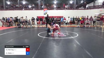 61 kg Consi Of 8 #1 - Sam Herring, Bishop McCort High School Wrestling vs Anthony Noto, Mat-Town USA