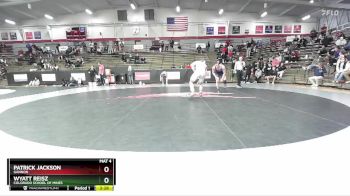 174 lbs Cons. Round 7 - Patrick Jackson, Gannon vs Wyatt Reisz, Colorado School Of Mines