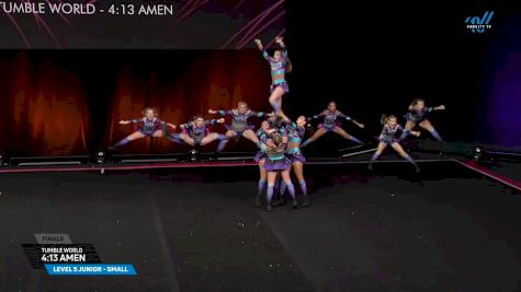 Tumble World - 4:13 Amen [2025 L5 Junior - Small Finals] 2025 The D2 Summit