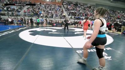 14U Girls - 150 lbs Quarters - Loghan Anzualda, FL vs Annierose Coltrin, OR