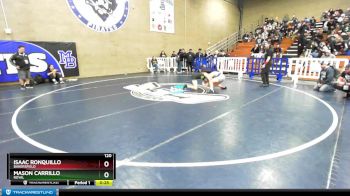 120 lbs Cons. Semi - Mason Carrillo, Royal vs Isaac Ronquillo, Bakersfield