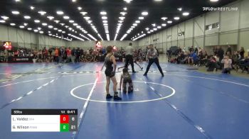 58 lbs Prelims - Lincoln Valdez, Team USA vs Gannon Wilson, POWA