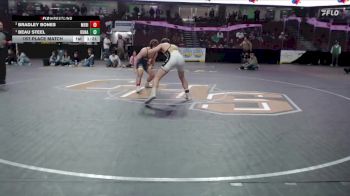190 lbs 1st Place Match - Beau Steel, Kuna vs Bradley Bones, Meridian