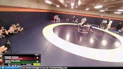 62-64 lbs Round 1 - Trigg Williams, Westlake vs Fisher Young, Champions Wrestling Club