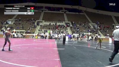 5A 106 lbs Semifinal - Parker Van Noy, Beauregard HS vs Rocky Rogers, Holtville