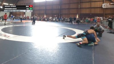 152 lbs Rr Rnd 1 - Sergio Gomez, Monster Garage vs Benjamin Koch, Blair Academy