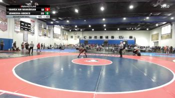 100 Girls Quarterfinal - Mahea`ani Manubisan, Mira Mesa vs Jennessa Ubence, Brawley