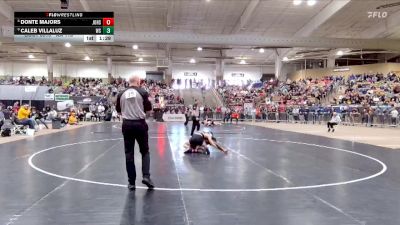 AA 113 lbs Champ. Round 1 - Caleb Villaluz, West Creek High School vs Donte Majors, John Overton High School