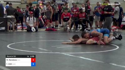 57 kg Round Of 32 - Matt Randone, Dubuque Wrestling Club vs THOMAS COX, Wolfpack Wrestling Club