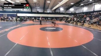 141 lbs Cons. Round 3 - Daniel Mallitz, Arcadia vs Max Apsel, Johns Hopkins