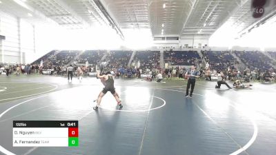 132 lbs Consi Of 16 #2 - Donald Nguyen, Silverback WC vs Anthony Fernandez, Team Jukes