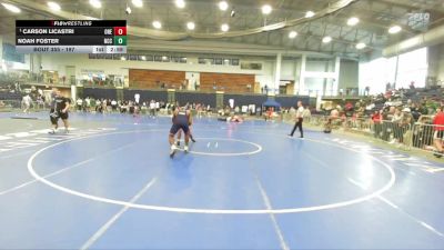 197 lbs Quarterfinal - Carson Licastri, Oneonta State vs Noah Foster, Nassau Community College