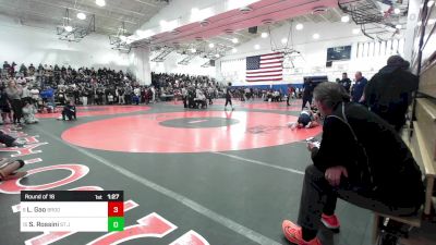 108 lbs Round Of 16 - Leona Gao, Brooklyn Technical-PSAL vs Steven Rossini, St Joseph By The Sea HS