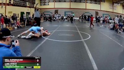 160 lbs Round 2 (10 Team) - LUKE MYKUT, South Side WC vs Will Supernaugh, Virginia Patriots