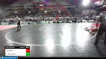 5A 132 lbs Cons. Round 3 - Dawsen Derie, Highland vs Connor McCarroll, Post Falls